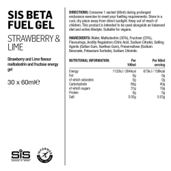Gel SIS Beta Fuel  Fraise X citron
