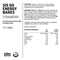 Gateau SIS GO Energy Fraise